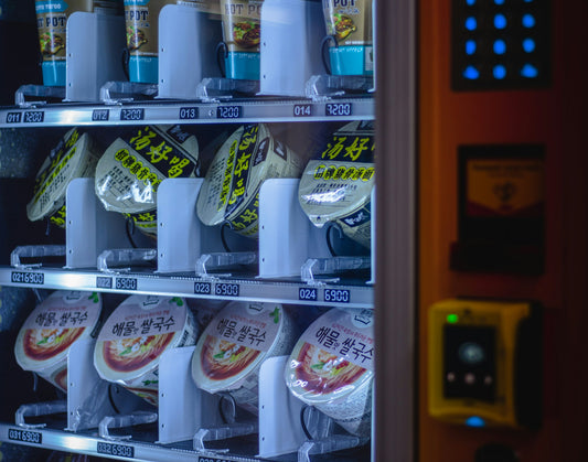 Ein Bild zu innovativen Möglichkeiten, Produkte in Automaten zu verkaufen